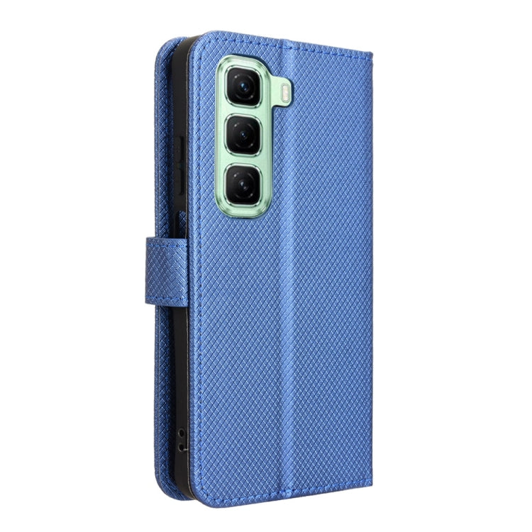 For Infinix Hot 50 5G Diamond Texture Leather Phone Case