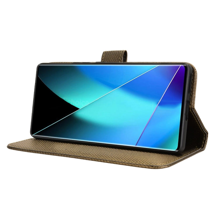 For Infinix Zero 40 4G Diamond Texture Leather Phone Case