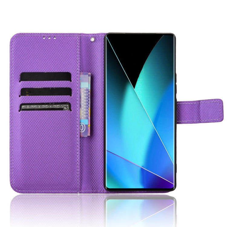 For Infinix Zero 40 4G Diamond Texture Leather Phone Case