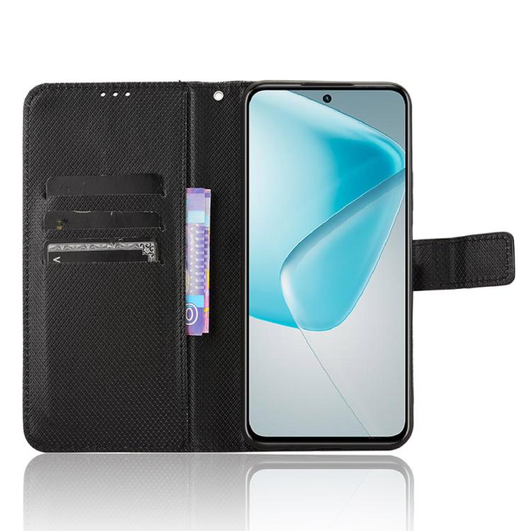For Infinix Hot 50 Pro 4G Diamond Texture Leather Phone Case