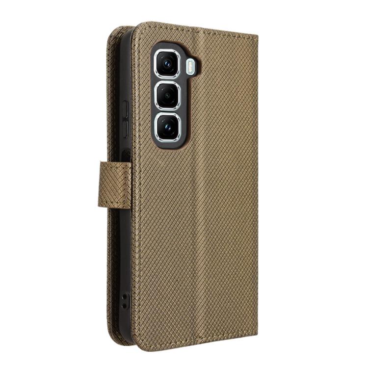 For Infinix Hot 50 Pro 4G Diamond Texture Leather Phone Case