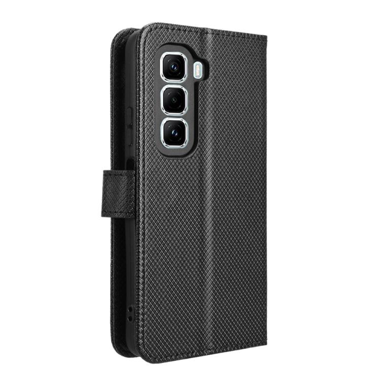 For Infinix Hot 50 Pro+ 4G Diamond Texture Leather Phone Case