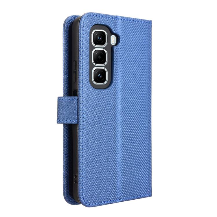 For Infinix Hot 50 Pro+ 4G Diamond Texture Leather Phone Case