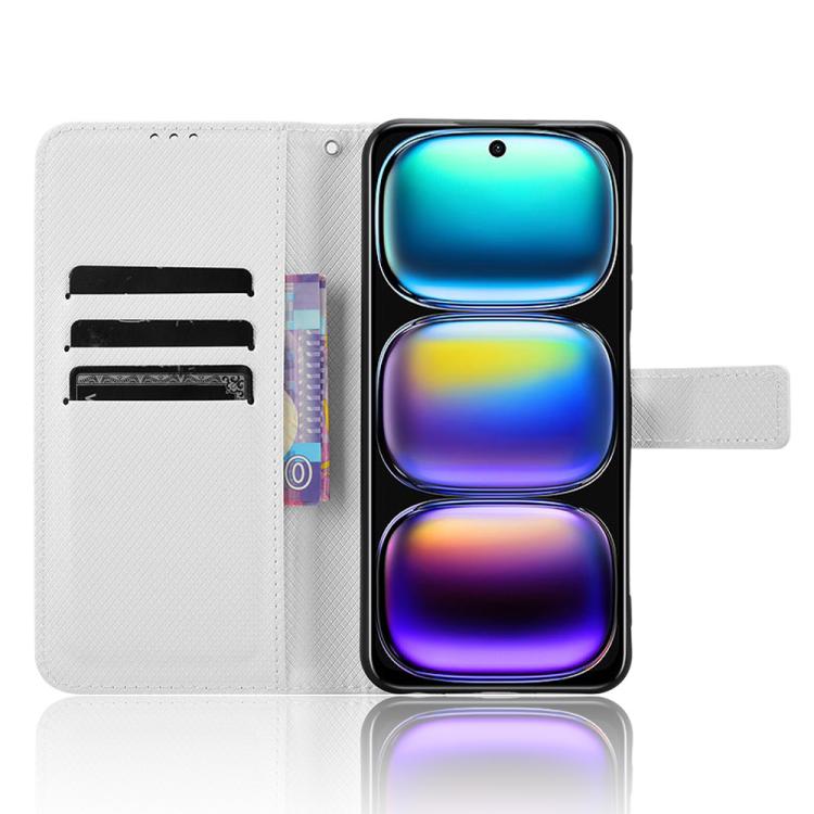 For Infinix Hot 50i 4G / Smart 9 4G Diamond Texture Leather Phone Case