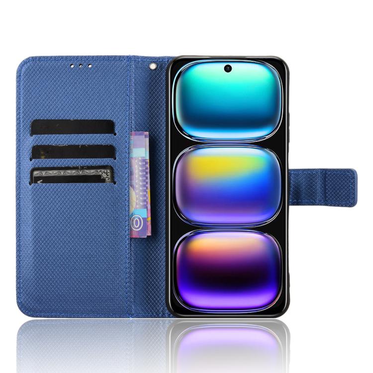 For Infinix Hot 50i 4G / Smart 9 4G Diamond Texture Leather Phone Case