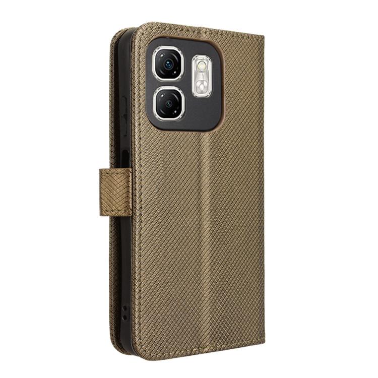 For Infinix Hot 50i 4G / Smart 9 4G Diamond Texture Leather Phone Case