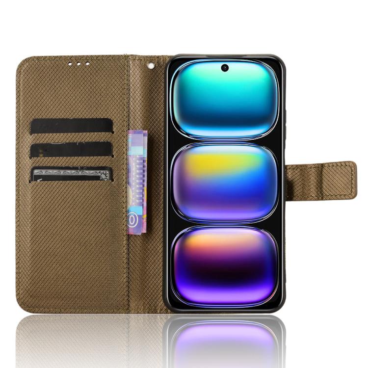 For Infinix Hot 50i 4G / Smart 9 4G Diamond Texture Leather Phone Case