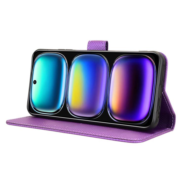 For Infinix Hot 50i 4G / Smart 9 4G Diamond Texture Leather Phone Case