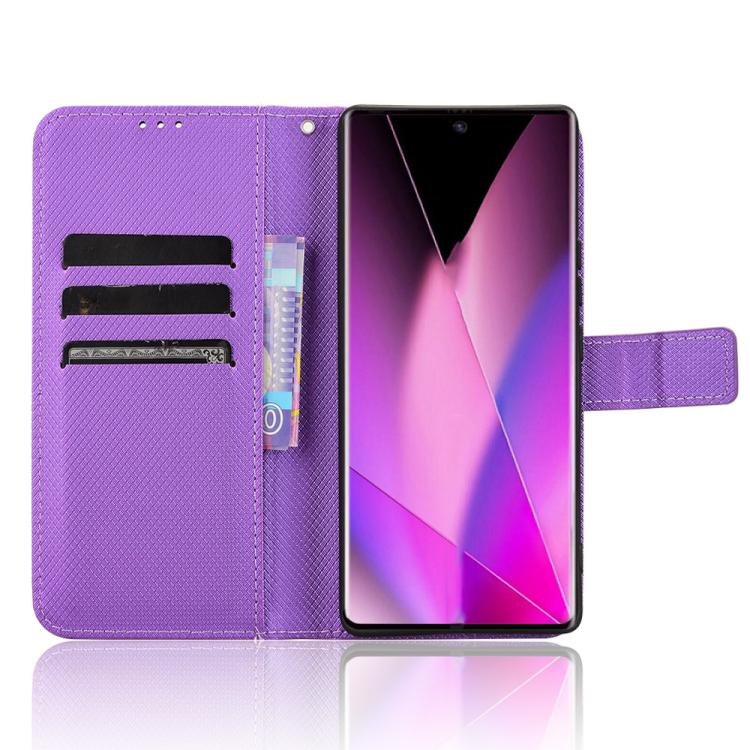 For Infinix Zero 40 5G Diamond Texture Leather Phone Case
