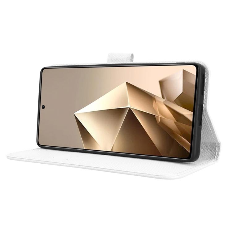 For Infinix Note 50 4G / Note 50 Pro 4G Diamond Texture Leather Phone Case