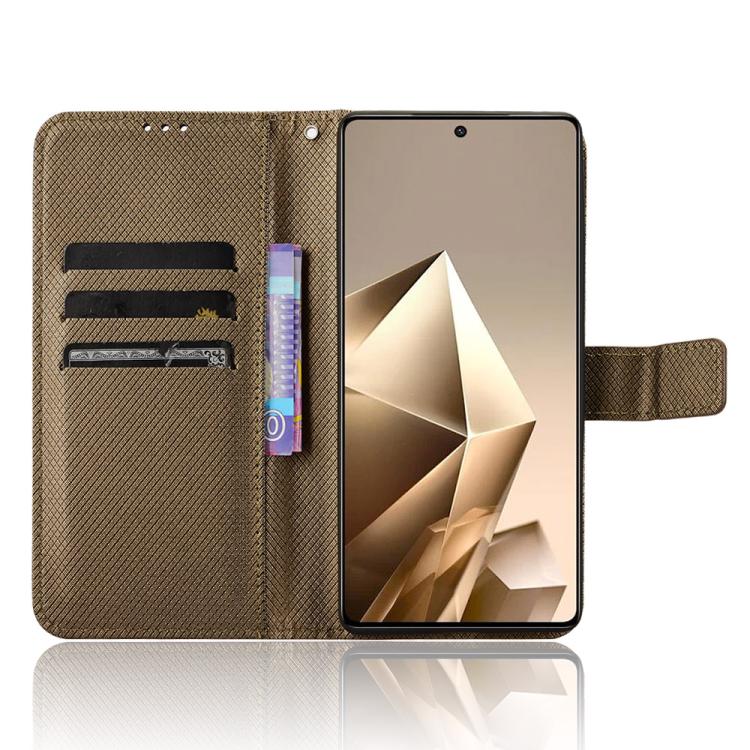 For Infinix Note 50 4G / Note 50 Pro 4G Diamond Texture Leather Phone Case