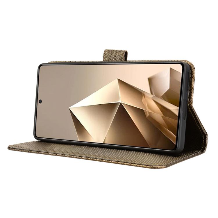 For Infinix Note 50 4G / Note 50 Pro 4G Diamond Texture Leather Phone Case