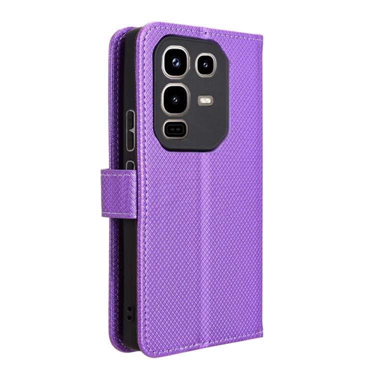 For Infinix Note 50 4G / Note 50 Pro 4G Diamond Texture Leather Phone Case