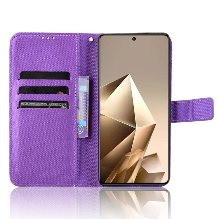 For Infinix Note 50 4G / Note 50 Pro 4G Diamond Texture Leather Phone Case
