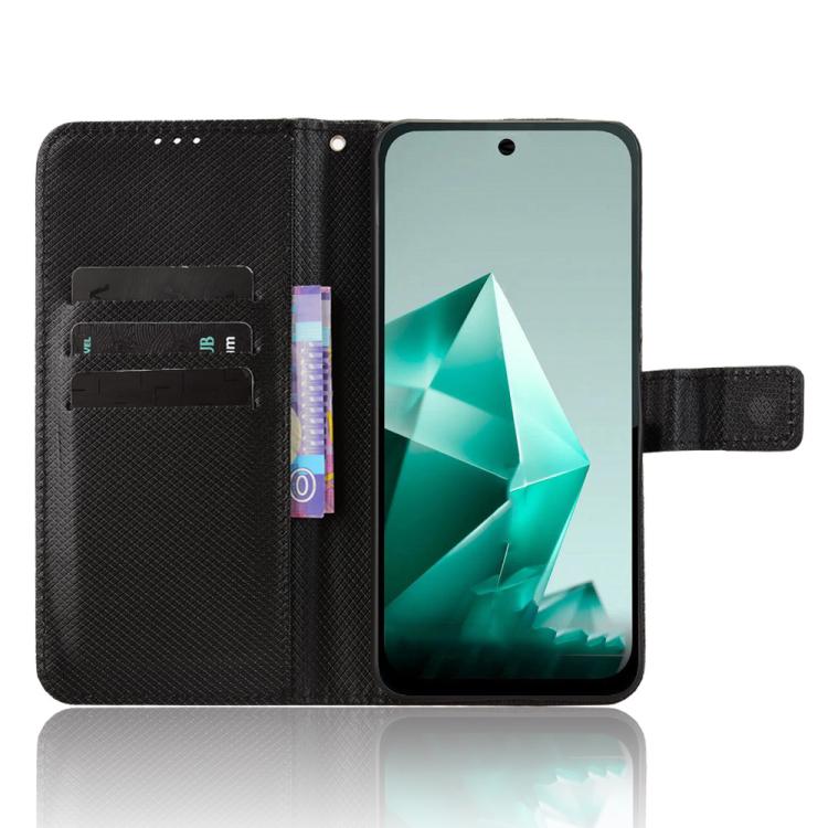 For Infinix Note 50x 5G Diamond Texture Leather Phone Case