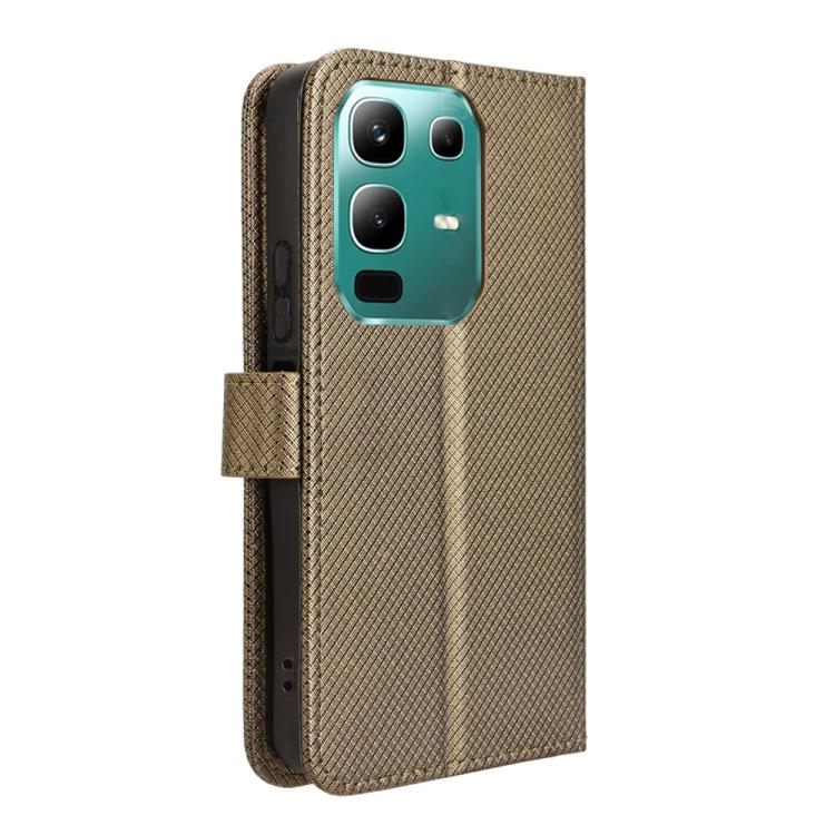 For Infinix Note 50x 5G Diamond Texture Leather Phone Case
