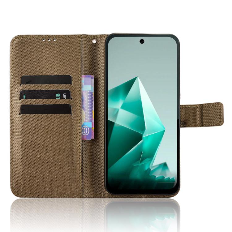 For Infinix Note 50x 5G Diamond Texture Leather Phone Case