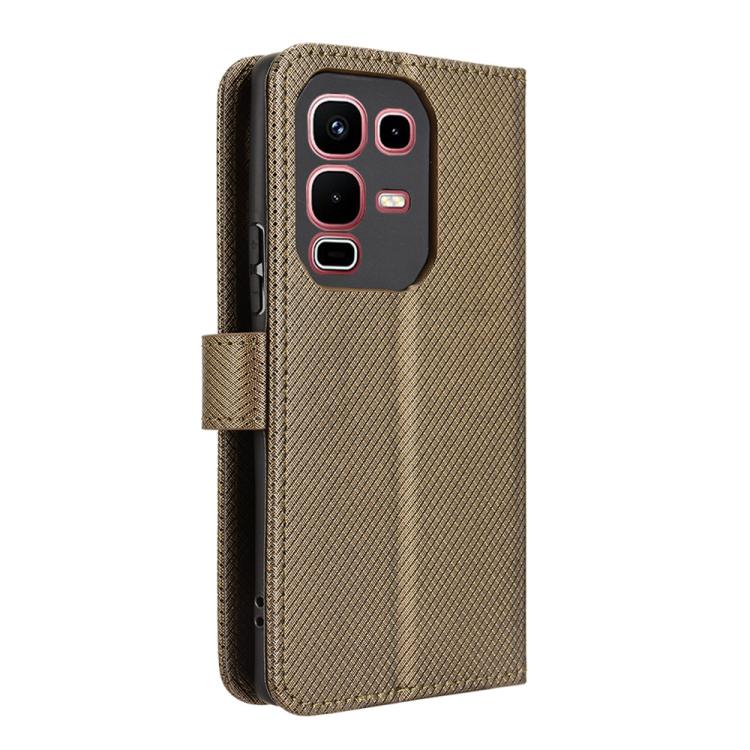 For Infinix Note 50s 5G Diamond Texture Leather Phone Case