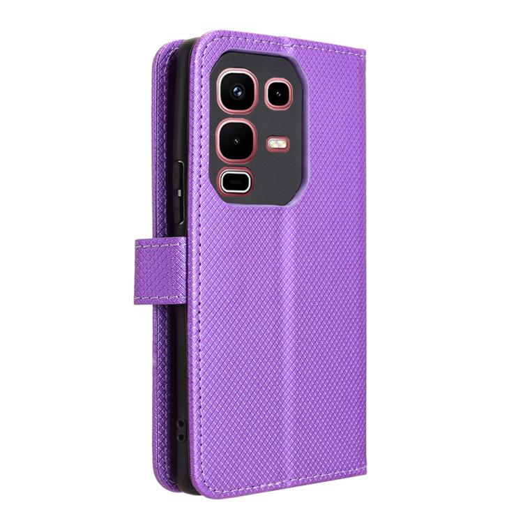 For Infinix Note 50s 5G Diamond Texture Leather Phone Case