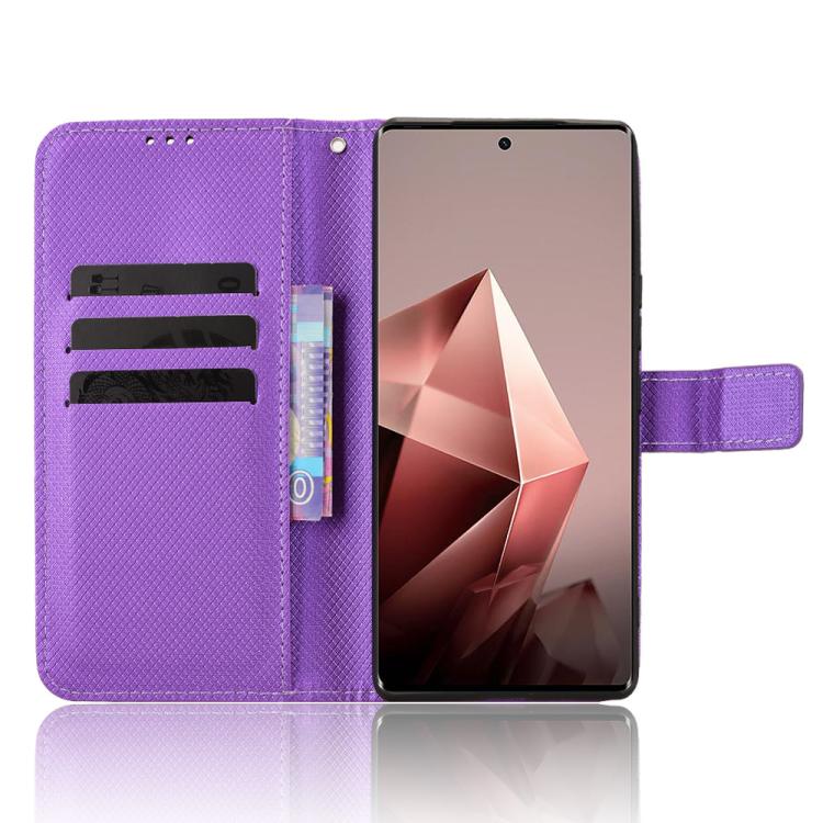 For Infinix Note 50s 5G Diamond Texture Leather Phone Case