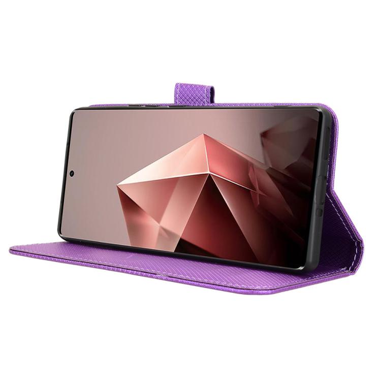 For Infinix Note 50s 5G Diamond Texture Leather Phone Case