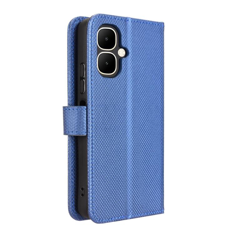 For Infinix Smart 10 / Tecno Pop 10 4G Diamond Texture Leather Phone Case