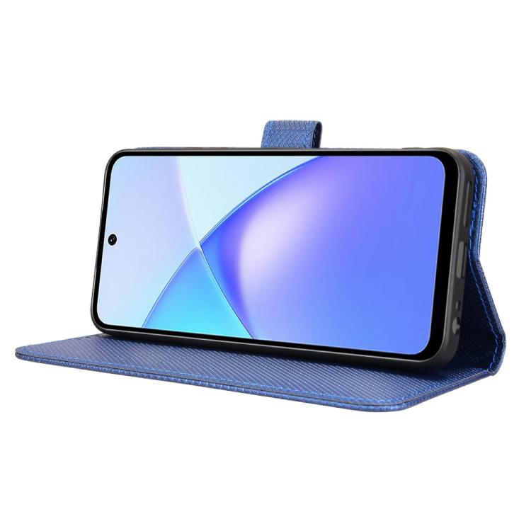 For Infinix Smart 10 / Tecno Pop 10 4G Diamond Texture Leather Phone Case