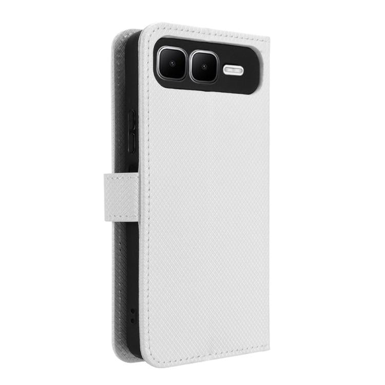For Infinix Smart 10 Plus 4G Diamond Texture Leather Phone Case