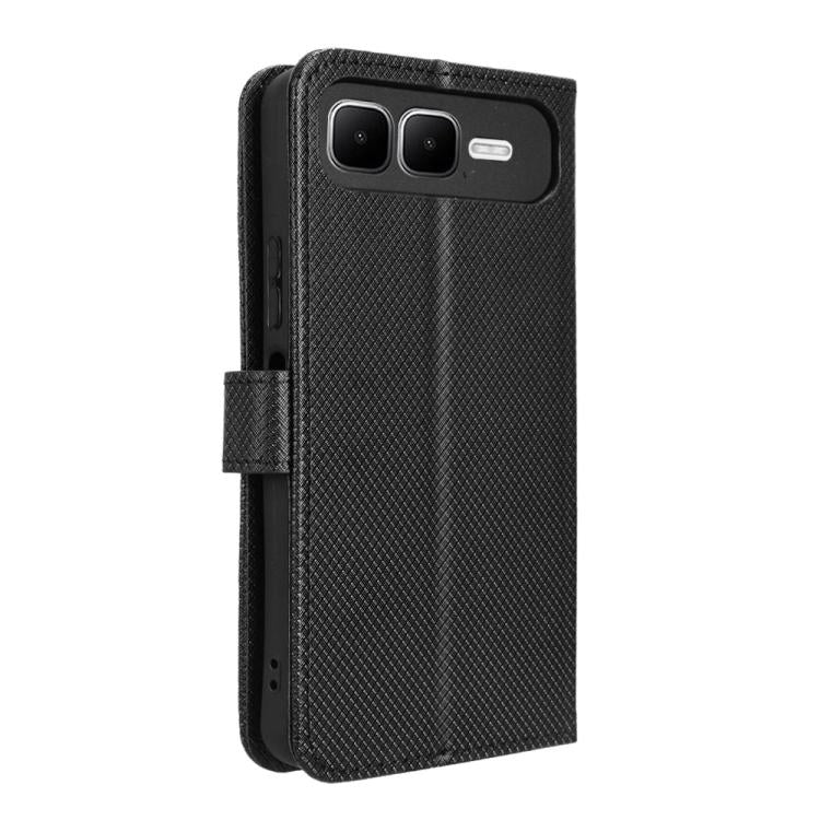 For Infinix Smart 10 Plus 4G Diamond Texture Leather Phone Case