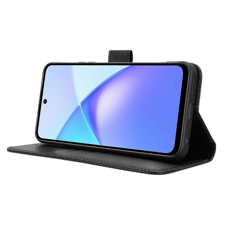For Infinix Smart 10 Plus 4G Diamond Texture Leather Phone Case