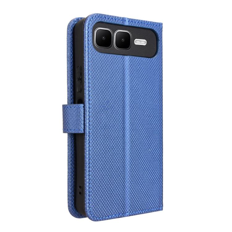 For Infinix Smart 10 Plus 4G Diamond Texture Leather Phone Case
