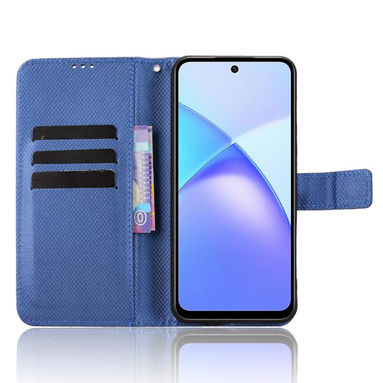 For Infinix Smart 10 Plus 4G Diamond Texture Leather Phone Case