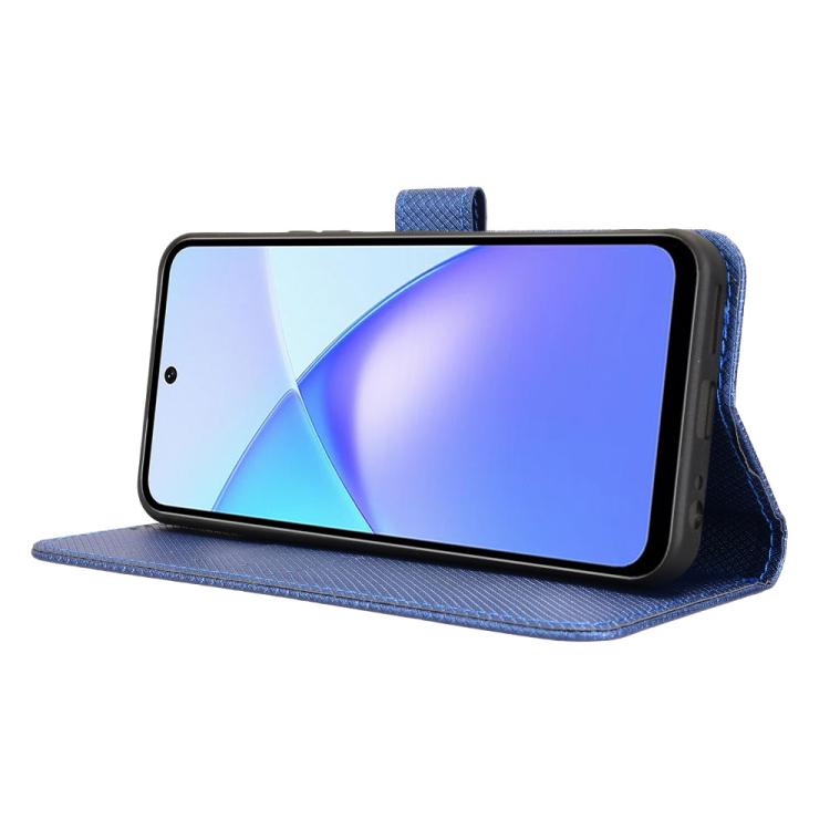 For Infinix Smart 10 Plus 4G Diamond Texture Leather Phone Case