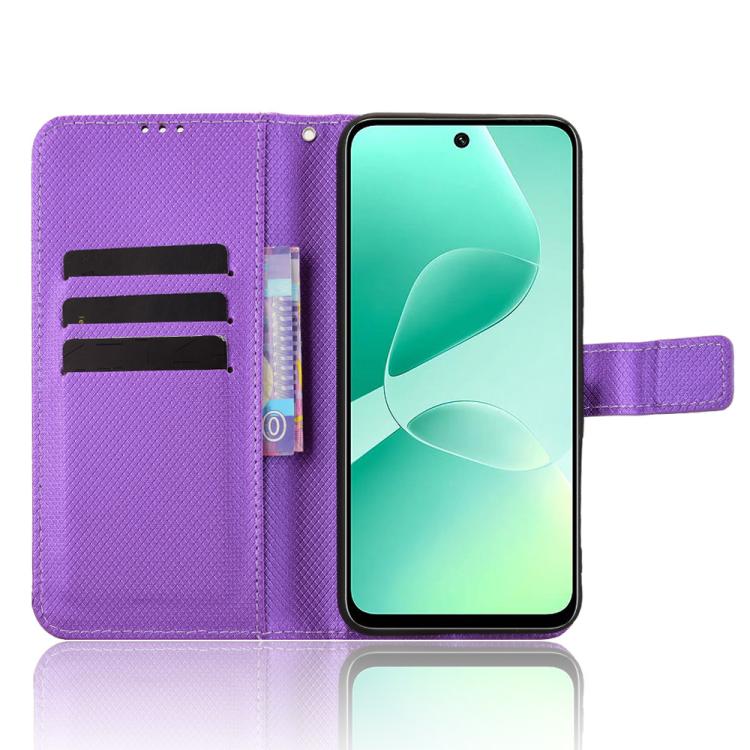 For Infinix Hot 60i 4G / Hot 60 5G Diamond Texture Leather Phone Case