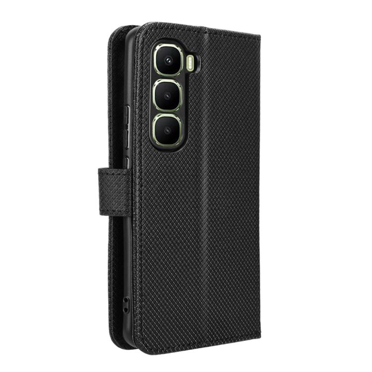 For Infinix Hot 60 Pro+ 4G Diamond Texture Leather Phone Case