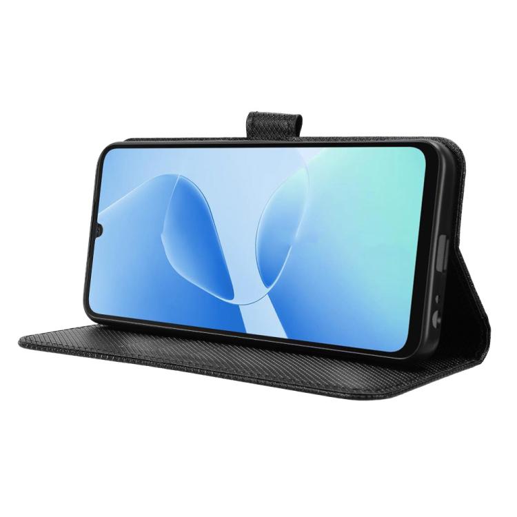 For Infinix Hot 60i 5G / Tecno Spark Go 5G Diamond Texture Leather Phone Case