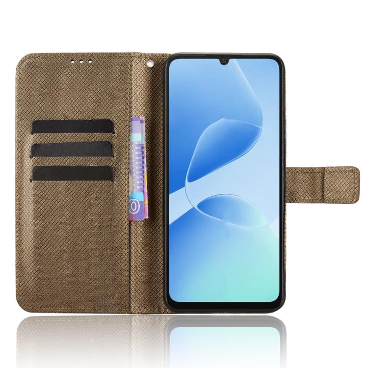 For Infinix Hot 60i 5G / Tecno Spark Go 5G Diamond Texture Leather Phone Case