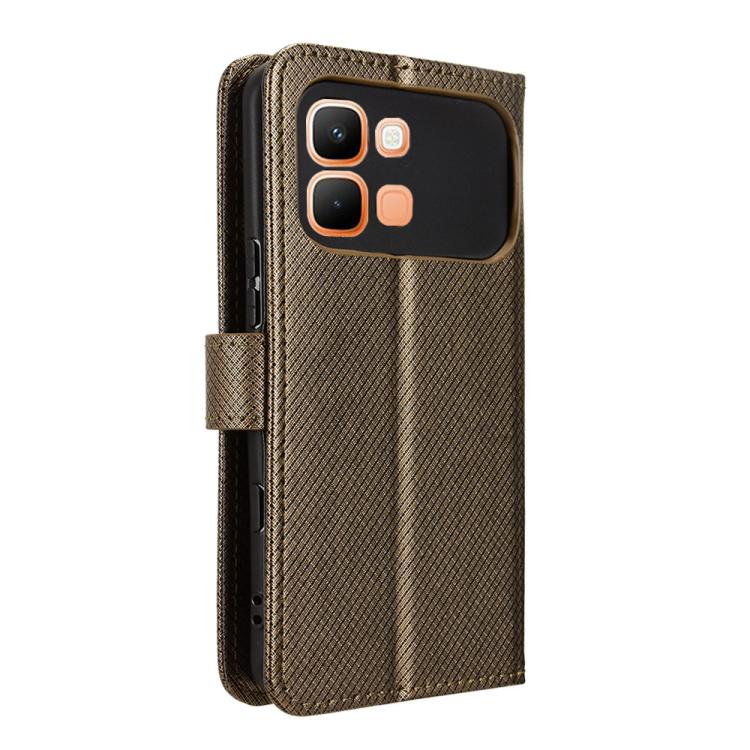 For Infinix Note Edge 5G Diamond Texture Leather Phone Case