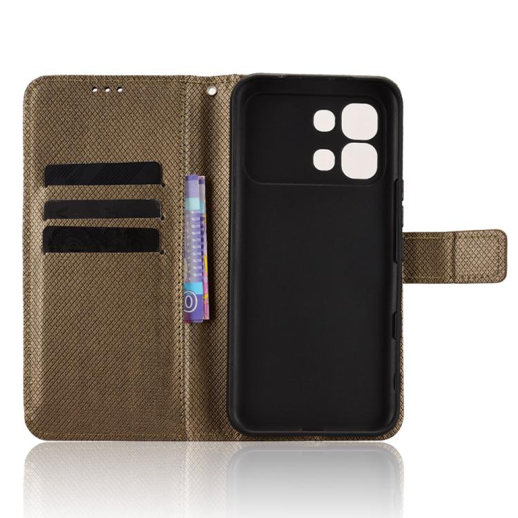 For Infinix Note Edge 5G Diamond Texture Leather Phone Case