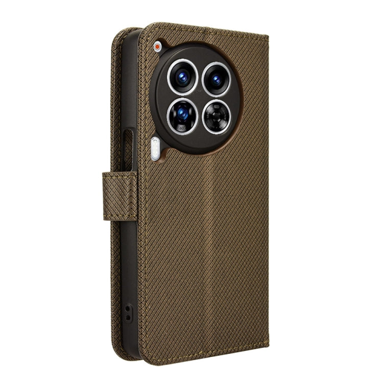 For Tecno Camon 30 Premier 5G Diamond Texture Leather Phone Case