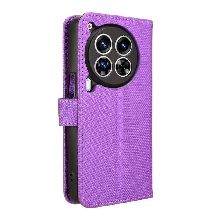 For Tecno Camon 30 Premier 5G Diamond Texture Leather Phone Case