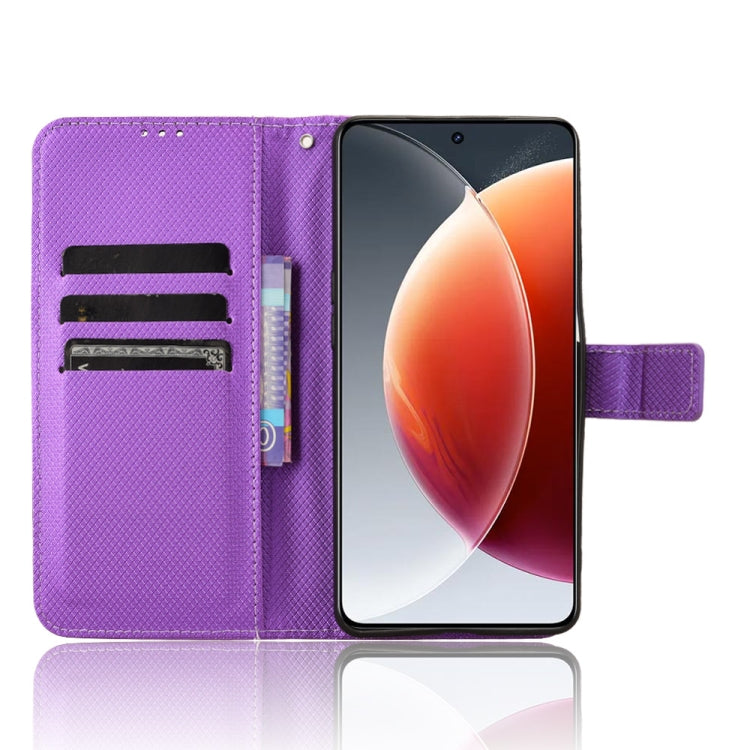 For Tecno Camon 30 Premier 5G Diamond Texture Leather Phone Case