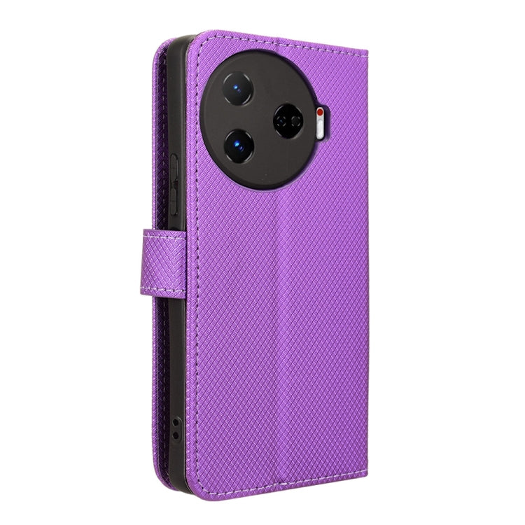 For Tecno Camon 30 Pro 5G Diamond Texture Leather Phone Case
