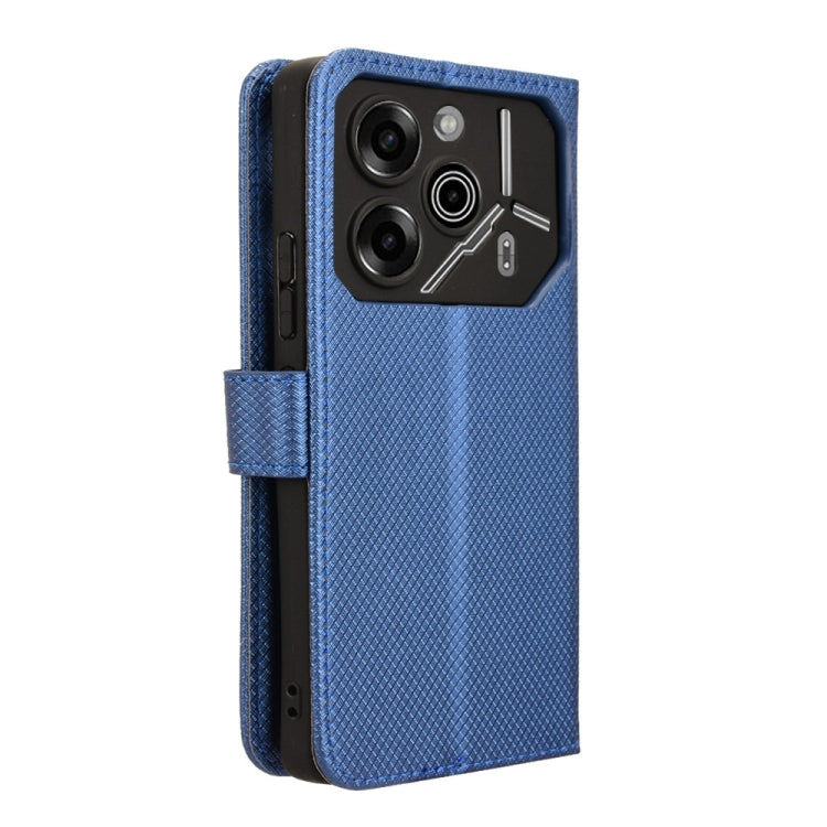 For Tecno Pova 6 Pro 5G Diamond Texture Leather Phone Case