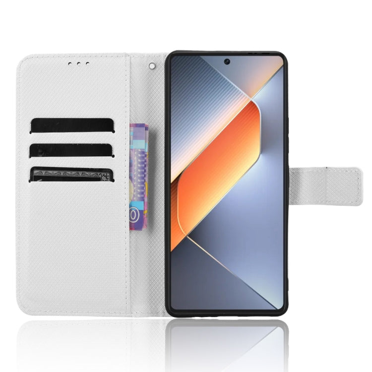 For Tecno Pova 6 4G Diamond Texture Leather Phone Case