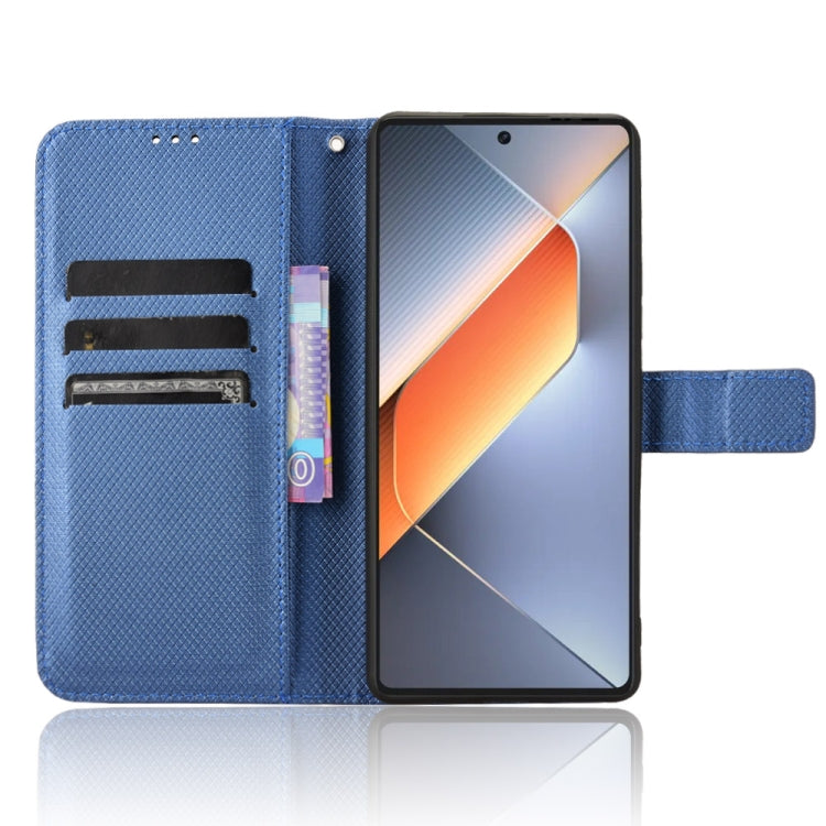 For Tecno Pova 6 4G Diamond Texture Leather Phone Case
