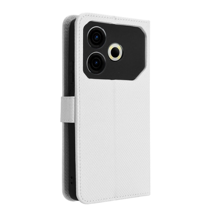 For Tecno Pova 6 Neo 4G Diamond Texture Leather Phone Case