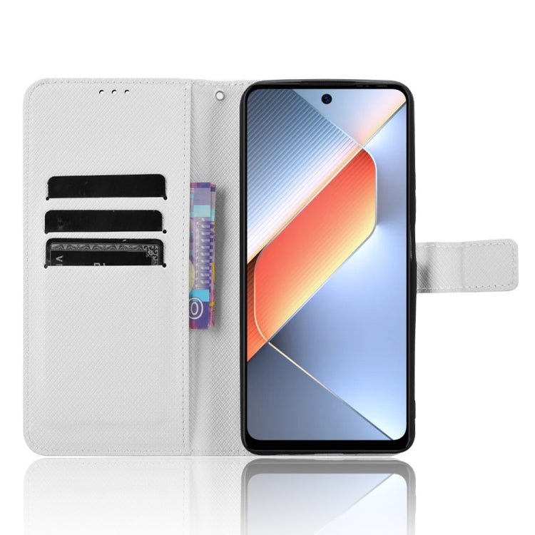 For Tecno Pova 6 Neo 4G Diamond Texture Leather Phone Case