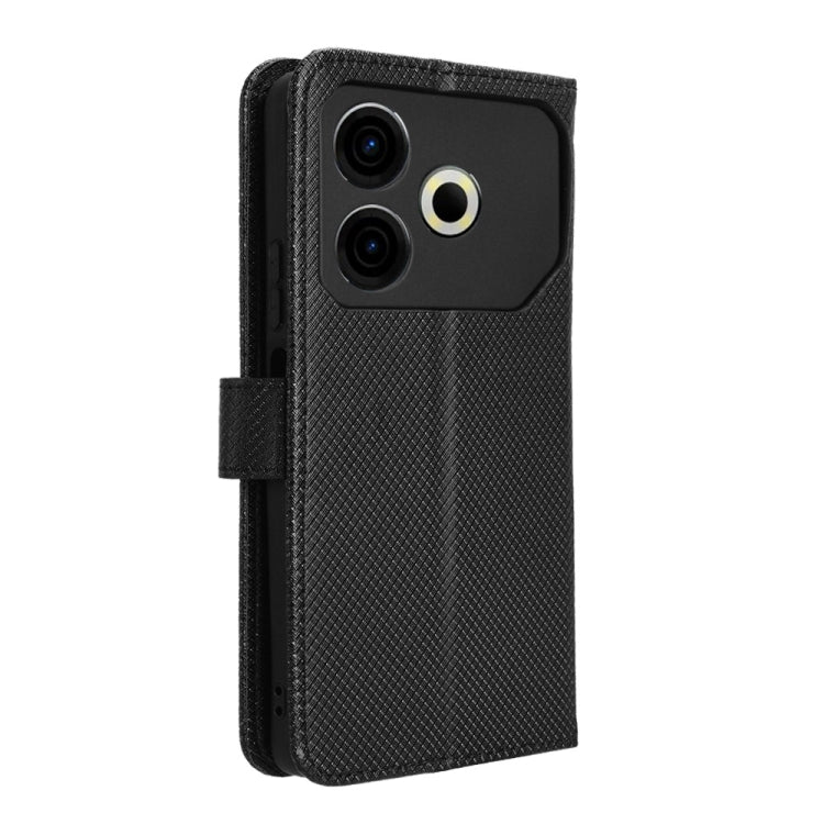 For Tecno Pova 6 Neo 4G Diamond Texture Leather Phone Case