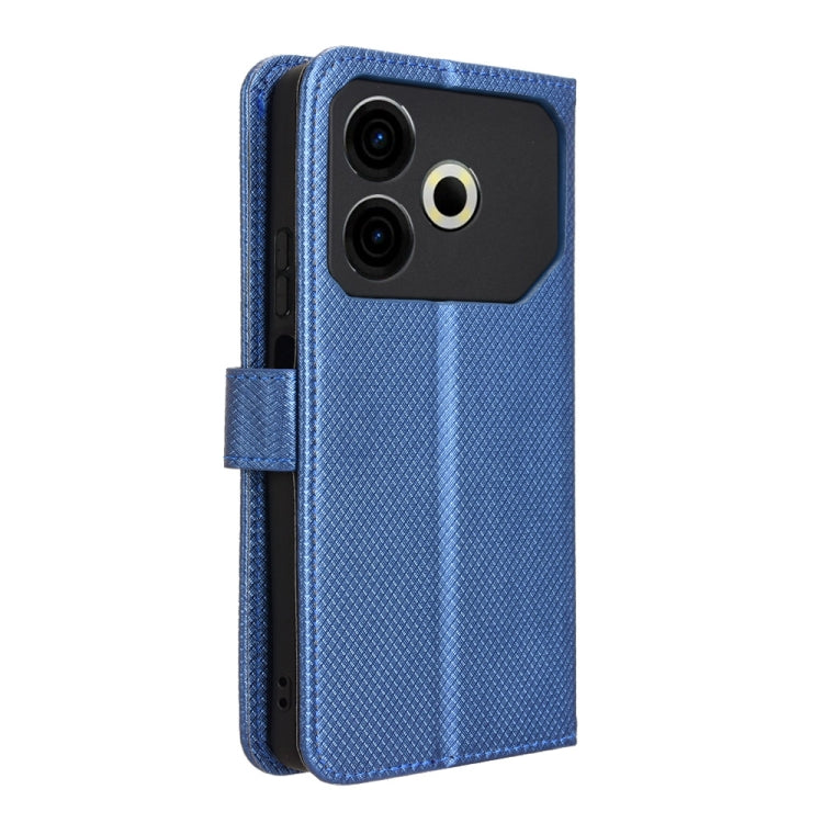For Tecno Pova 6 Neo 4G Diamond Texture Leather Phone Case